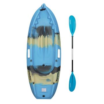 Torpedo7 Nippers Kids Kayak & Paddle 1.83m - Beaches