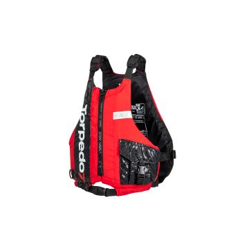 Torpedo7 Adults Voyager Paddle Vest - With Cosmetic Damage - Red/Black