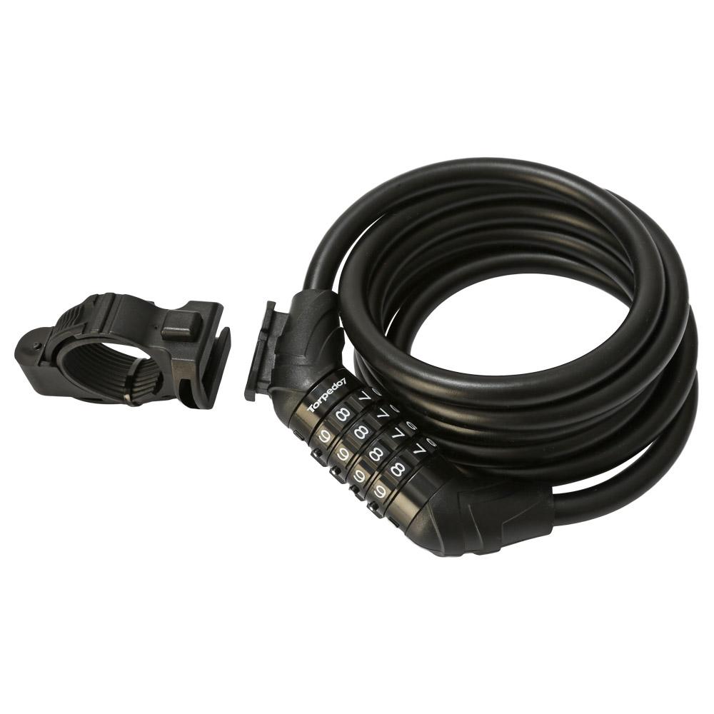 Combination Cable Lock with Bracket