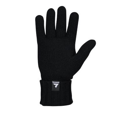 Torpedo7 Unisex Merino Gloves - Black