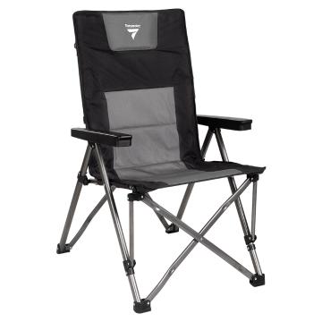 Torpedo7 High Roller Camping Chair - Black/Grey