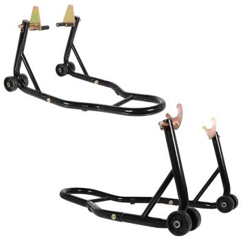 Torpedo7 Motorcycle Front & Rear Lift Stand Set