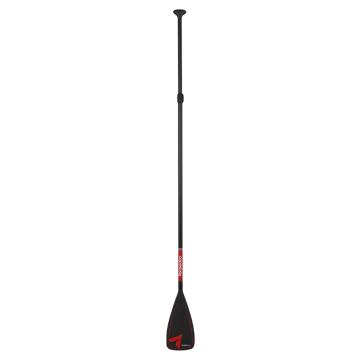 Torpedo7 Race Full Carbon SUP Paddle - 2 piece - Black/Red