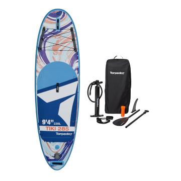 Torpedo7 T7 Tiki IV 285 Inflatable Paddleboard Package - Blue