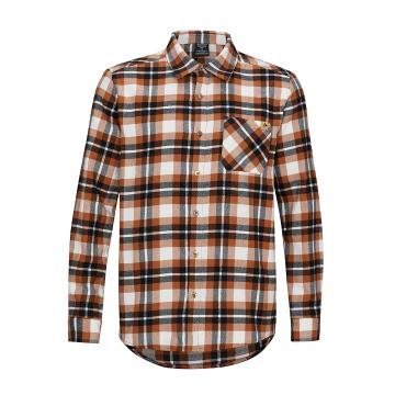 Torpedo7 Men's Flannel Shirt - Baked Clay