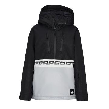 Torpedo7 Youth Pullover Snow Anorak - Black / White