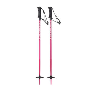 Torpedo7 T7 Kids Ski Pole Telescopic Pair - Electric Pink