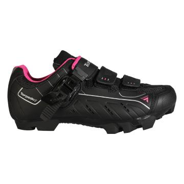 Torpedo7 Women's M15 Pro Cycle Shoes - Black/Berry