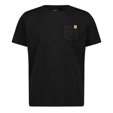 Torpedo7 Men's Ecopulse Organic Chest Pocket T-Shirt - Black