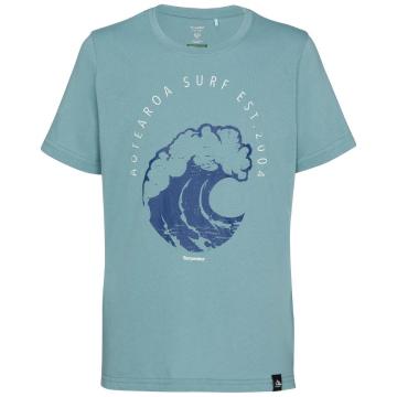Torpedo7 Boys Ecopulse Short Sleeve Explore Graphic T Shirt - Tourmaline 