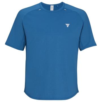 Torpedo7 Men's Vibe Active T Shirt - Blue Coral Marle