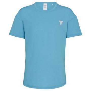 Torpedo7 Girls Vibe Active T Shirt - Dusty Blue