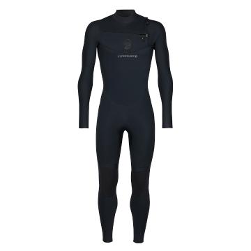 Torpedo7 Men's Infinity 3/2 Long Sleeve Steamer Wetsuit - Black