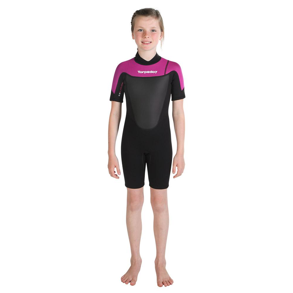Girl's Evo 2mm Spring Suit - 10/16 Years