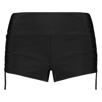 Torpedo7 Women's Ruched Boyleg Bikini Bottom - Black