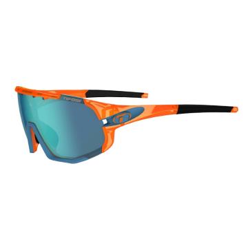Tifosi Sledge Sunglasses - Crystal Orange Clarion Blue