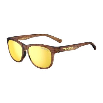 Tifosi Swank Sunglasses - Woodgrain SmokeYellowLens - Woodgrainw / Prizblkplr