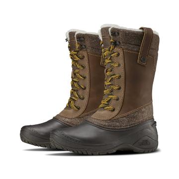 The North Face Women's Shellista III Mid Boots - Demitasse Brown/Carafe Brown