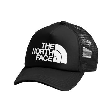 The North Face Men's TNFT Logo Trucker Hat - TNF Black / TNF White