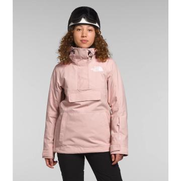 The North Face Women's Driftview Anorak Snow Jacket - Pink Moss