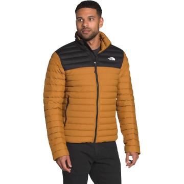 The North Face Men's Stretch Down Jacket - Timber Tan/TNF Black