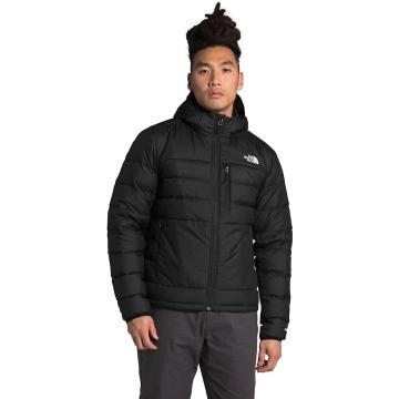 The North Face Men's Aconcagua 2 Hooded Jacket - Tnf Grey Heather / Tnf Black