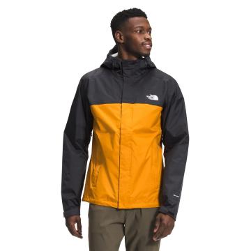 The North Face Men's Venture 2 Jacket - TNF Black/Citrine Yellow