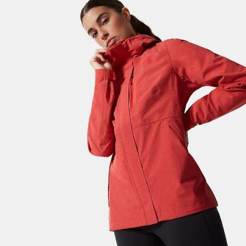 The North Face Women's Dryzzle FUTURELIGHT Rain Jacket - Horizon Red