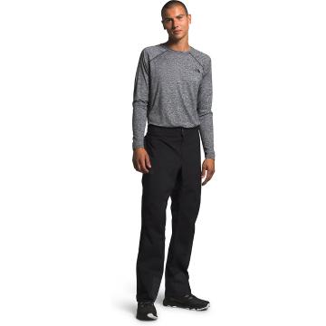 The North Face Men's Dryzle FUTURELIGHTT Zip Pants - Tnf Grey Heather / Tnf Black
