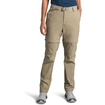 The North Face Women's Paramount Convert Mid-Rise Pants - Twill Beige