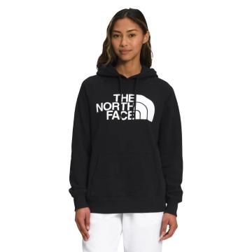 The North Face Women's Half Dome Pullover Hoodie - Tnf Grey Heather / Tnf Black