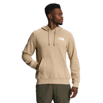 The North Face TNF Mens Box NSE Pullover Hoodie - Khaki Stone 