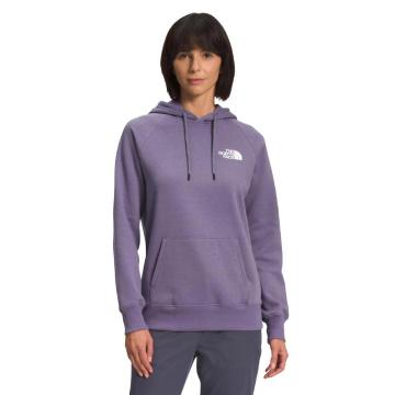 The North Face TNF Wmns Box NSE Pullover Hoodie - Lunar Slate / TNF Black