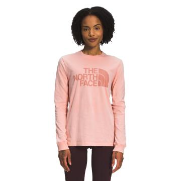 The North Face Women's Long Sleeve Half Dome T-Shirt - Evening Sand Pink