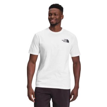 The North Face Men's Short Sleeve BOX NSE T-Shirt - TNF White / TNF Black