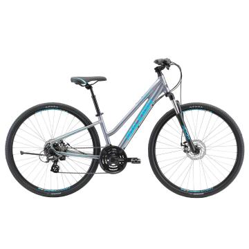 Raleigh 2022 Orbit 1 Low Urban Bike - Grey/Blue