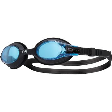 TYR Youth Swimple Goggles - Black Blue