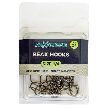 Maxistrike Beak Hooks 1/0 24 Pack
