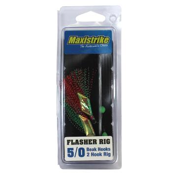 Maxistrike 5/0 Beak Hook Flasher Rig