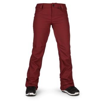 Volcom Women's Species Stretch Pants - Burnt Red