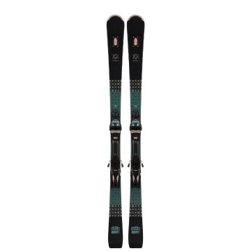 Volkl 2022 Women's Flair SC Carbon Skis vMotion 11 Alu L GW Bindings