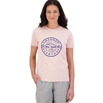 Swanndri Women's Drayton Print T-Shirt - Pink