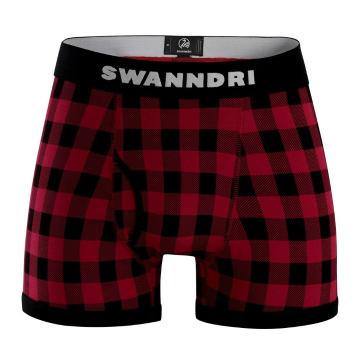Swanndri Men's Cotton Undies - Red/Black Check