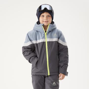 Ascent Kids Boys Bluebird Snow Jacket - Blue / Charcoal