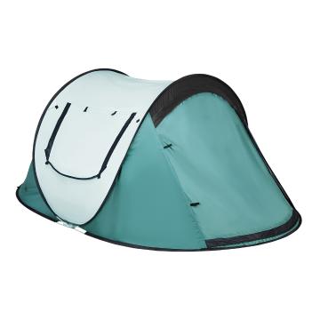 Ascent Pop Up 2 Person Tent - Cyan