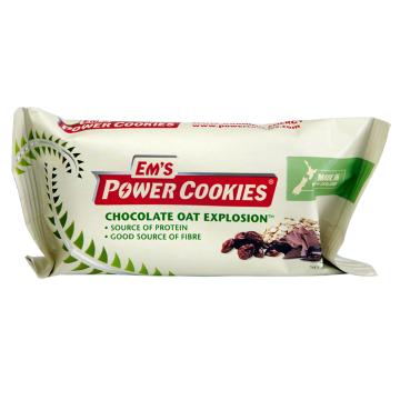 Em's Power Cookies Bar 80g - Chocolate Oat Explosion