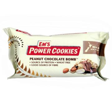 Em's Power Cookies -Bar 80g - Peanut Butter Chocolate Bomb