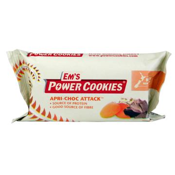Em's Power Cookies -Bar 80g - Apricot Choc Attack