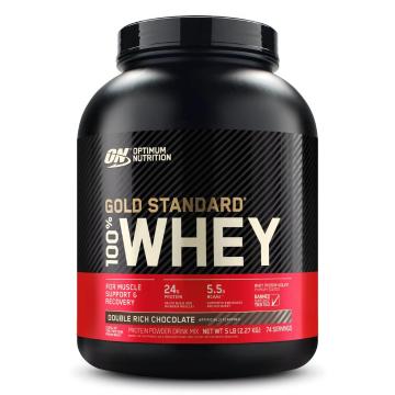Optimum Nutrition Gold Standard Whey Protein - 5lb - Double Rich Chocolate