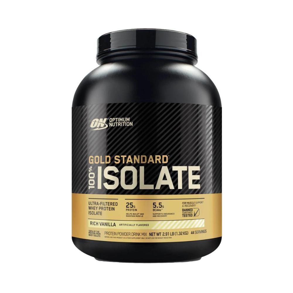 Gold Standard 100% Isolate - Vanilla 1.32k